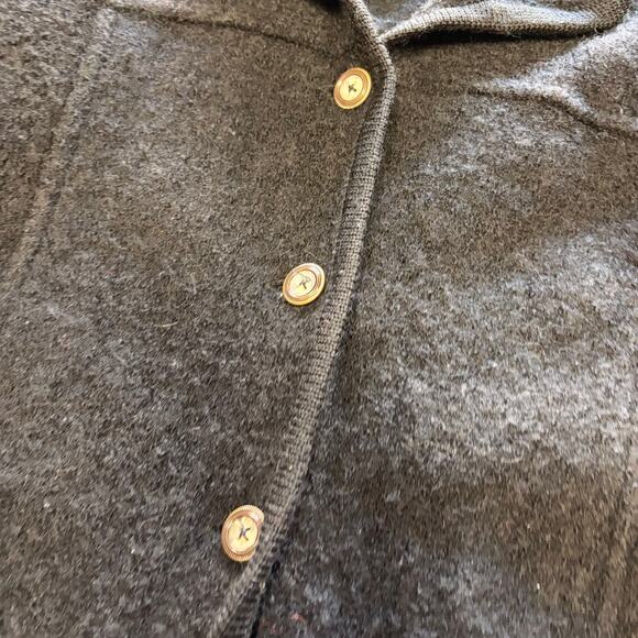 Vintage Tally Ho Wool Sweater Cardigan - Picture 2 of 5